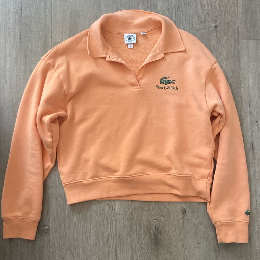 Sporty and Rich Lacoste Top